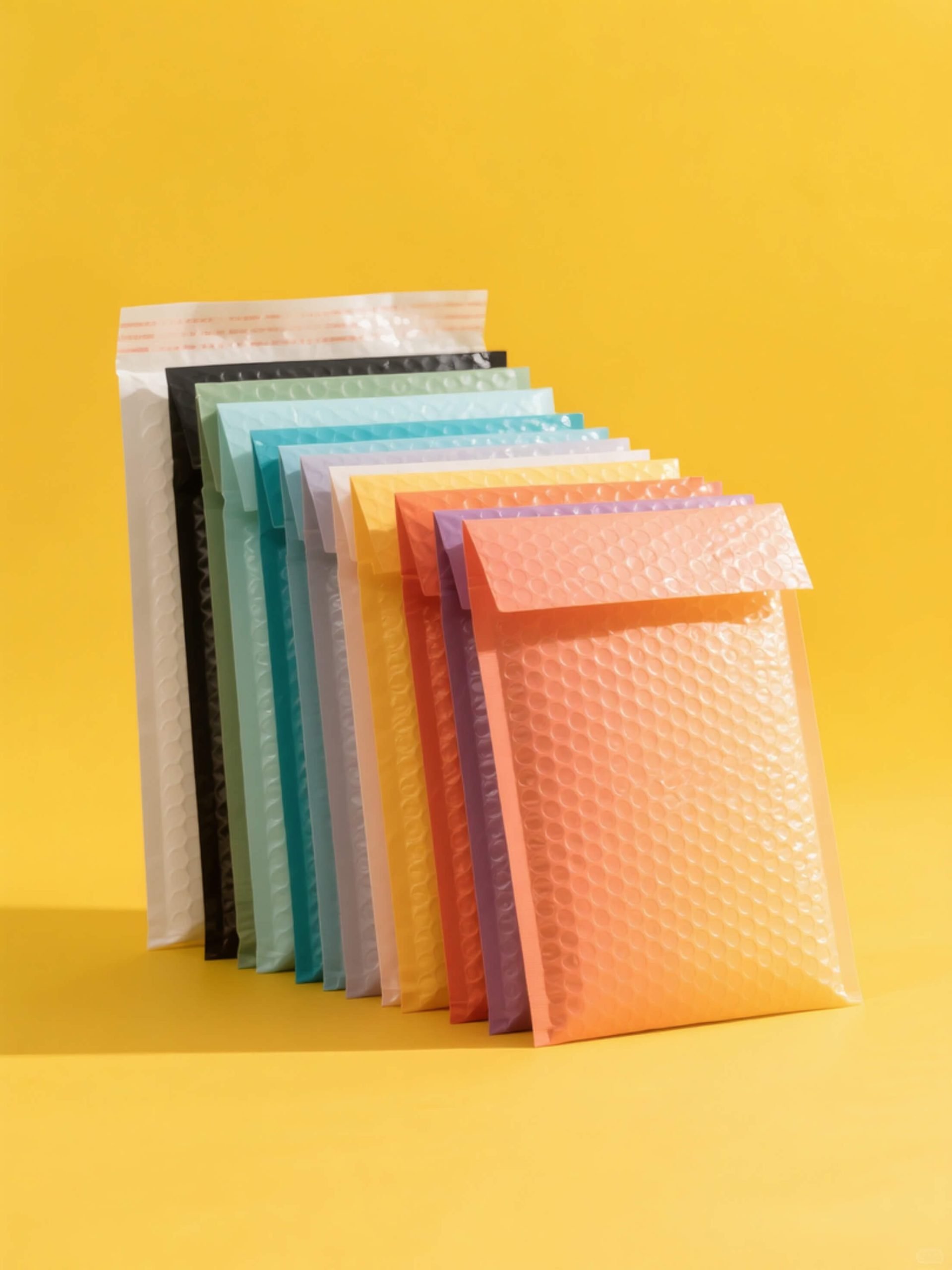 Black Poly Bubble Mailers