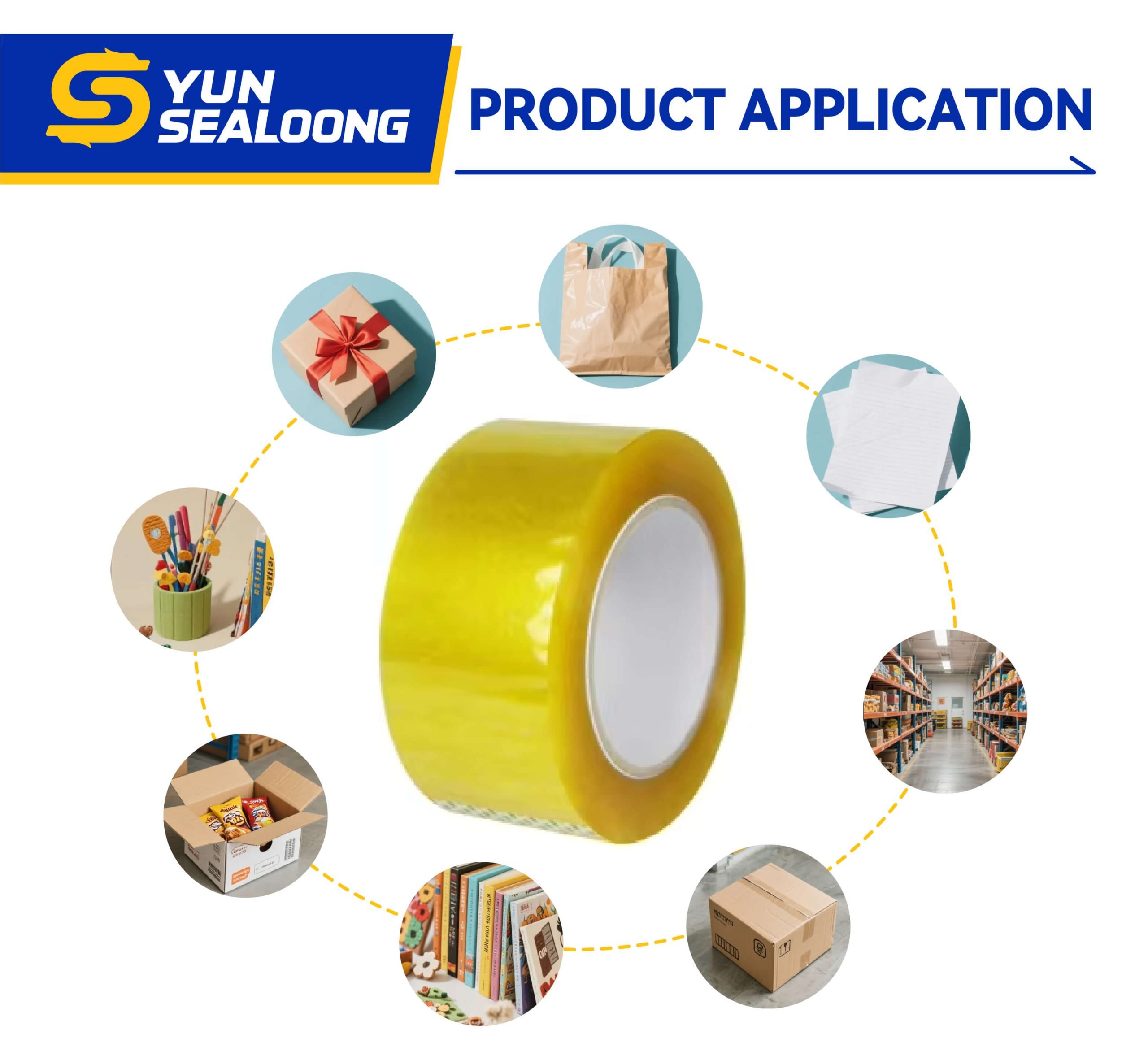 Fragile Tape – “Handle With Care” Printed BOPP Packing Tape - main image 7