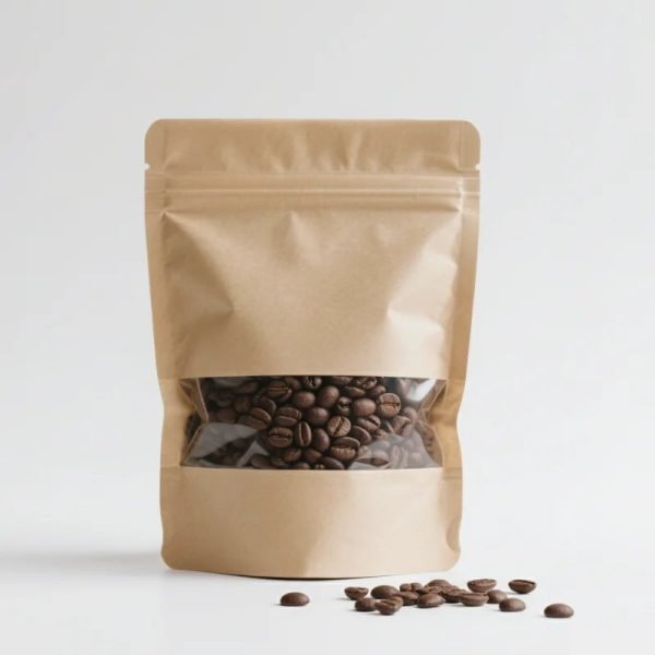 Eco-Friendly Resealable Kraft Paper Coffee Bag with Custom Logo for Ground Coffee and Tea Leaves - main image 6