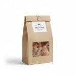 Custom Printed Eco-Friendly Kraft Paper Bakery Bag with Clear Window Greaseproof for Pastries Cookies Bread Cake Packaging - main image 9