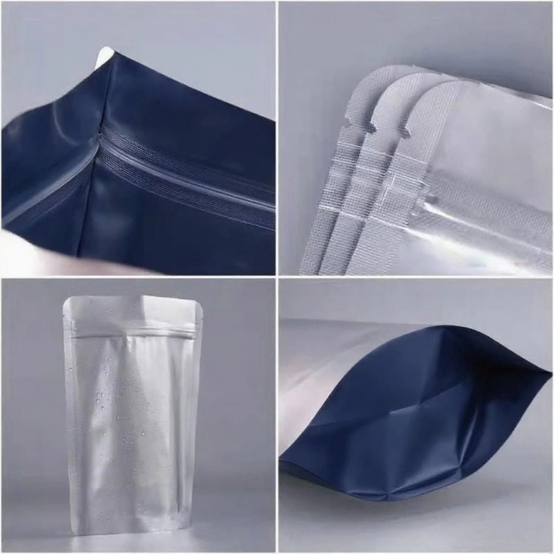 Stand-up Zipper Pouch Aluminum Foil Light Smell Proof Water Heat for Pet Food Baby Food Potato Chips Sugar Lollipops - main image 6