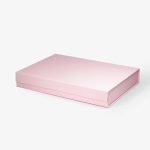 Luxury Folding Paper Cardboard Gift Box with Foldable Magnetic Ribbon Bow Closure Customizable Logo for Weddings Candies Candles - main image 2