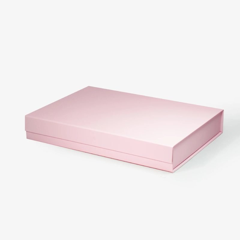 Luxury Folding Paper Cardboard Gift Box with Foldable Magnetic Ribbon Bow Closure Customizable Logo for Weddings Candies Candles - main image 2