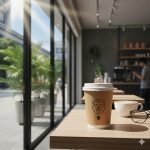 Double Wall Design Disposable Coffee Tea Cups Logo Printing Pack Food Stickers Wall Paper Craft Wall Paper Craft Paper Cups - main image 6