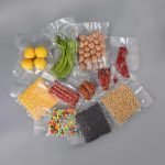 Reusable Transparent PE Vacuum Bag for Food Packaging Custom Logo Gravure Printing for Pizza Potato Chips Other Foods