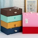 Luxury Rigid Cardboard Drawer Gift Box with Ribbon Pull Custom-Made Matte Finish Embossed for Clothing Shoe Packaging Candle Use