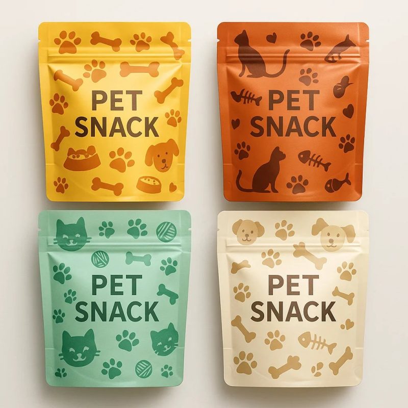 Resealable Stand Up Pouch for Pet Treats and Snacks - main image 6