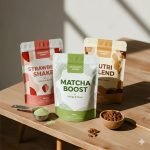 Custom Logo Recyclable Stand-Up Zipper Pouch for Organic Coffee and Vegan Protein Packaging - main image 10