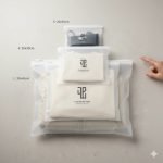 Custom Printed PVC Frosted Slider Pouch Reusable Gravure Printing for Clothing and Travel Packaging - main image 3