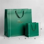 Custom Printed Art Paper Kraft Paper Gift Bag with Matte Lamination for Luxury Retail and Branding - main image 4