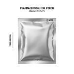 Food Grade Three-Side Seal Aluminum Foil Pouch for Collagen Powder and Vitamin Supplement Packaging - main image 3