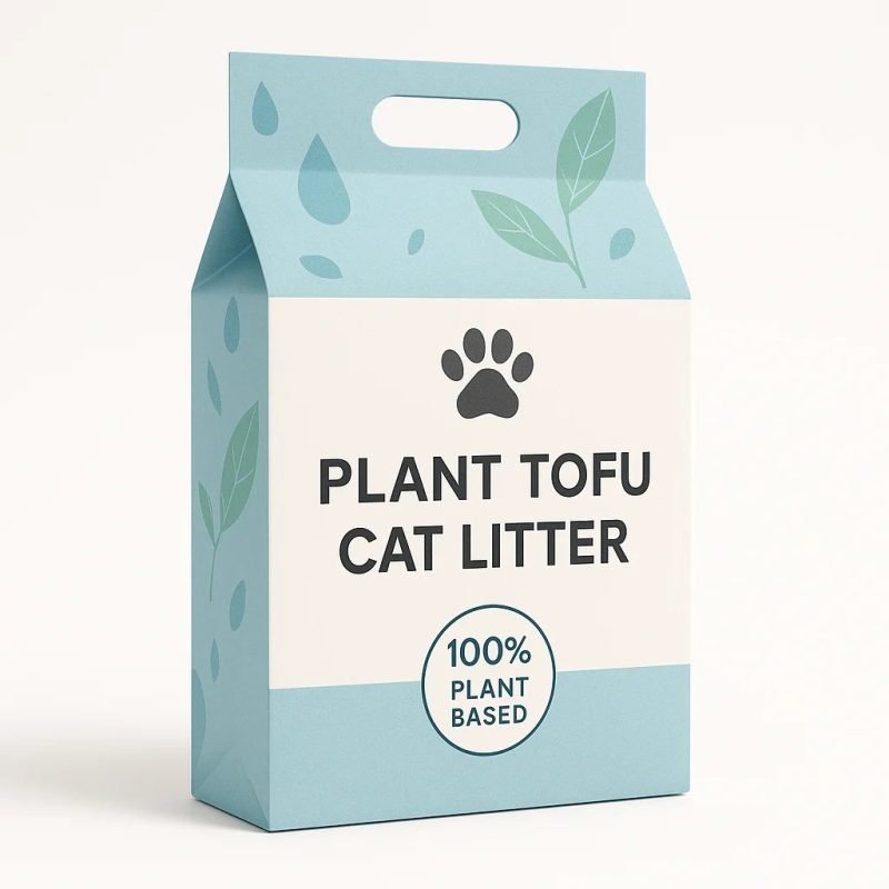 Side Gusset Bag with Handle for Bulk Cat Litter Packaging - main image 3
