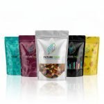 Custom Printed Food-Grade Child-Resistant Stand-Up Pouch for Gummy and Edible Packaging