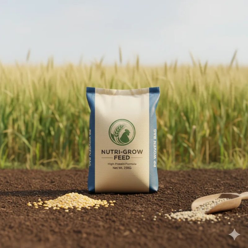 25kg 50kg Heavy-Duty PP Woven Bag for Fertilizer, Animal Feed, and Grain Packaging - main image 6