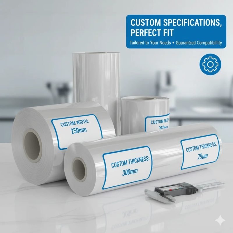 High-Barrier Vacuum Skin Film Roll for Fresh Meat, Steak, and Seafood Packaging - main image 5