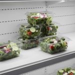Wholesale Food-Grade Clear Plastic Salad Container with Hinged Lid Plastic Boxes for Supermarket Packaging - main image 5