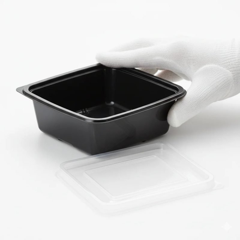 Convenient Disposable Plastic Lunch Box and Bowl for Takeaway Easy Disposal Plastic Packaging - main image 3