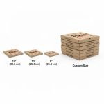 Custom Printed Disposable Kraft Paper Pizza Box for Pizzeria and Takeaway Food Packaging - main image 2