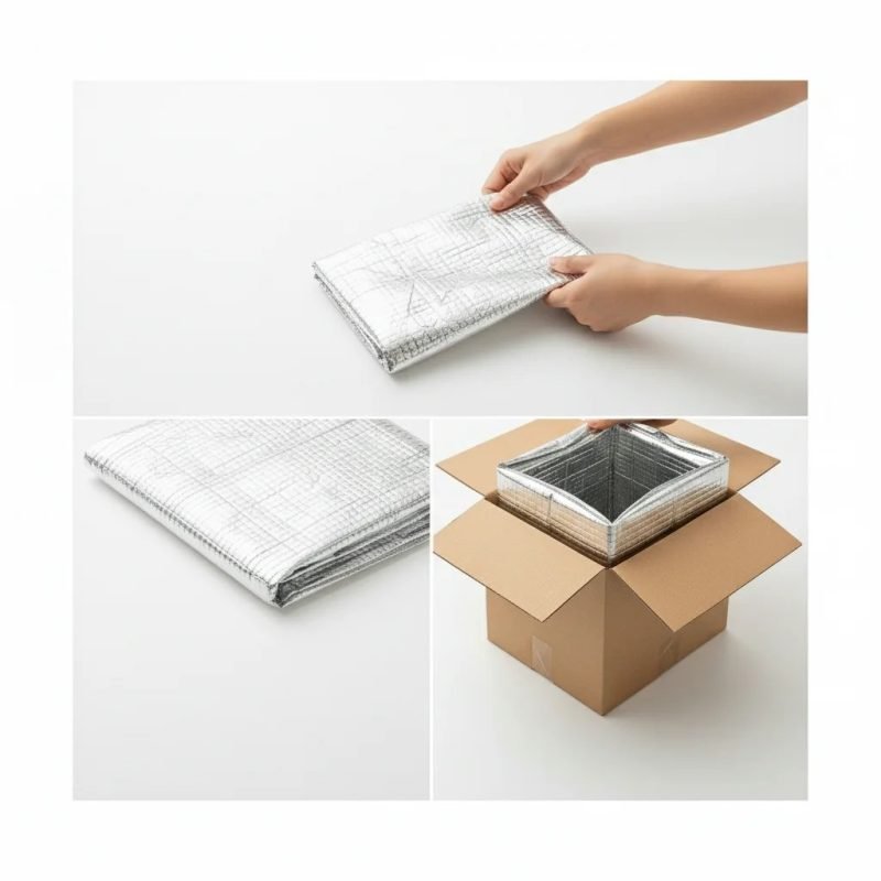 Custom Printed Disposable Insulated Bag & Box Liner for Cold Chain & Food Delivery Packaging Premium Quality & Eco-Friendly - main image 5