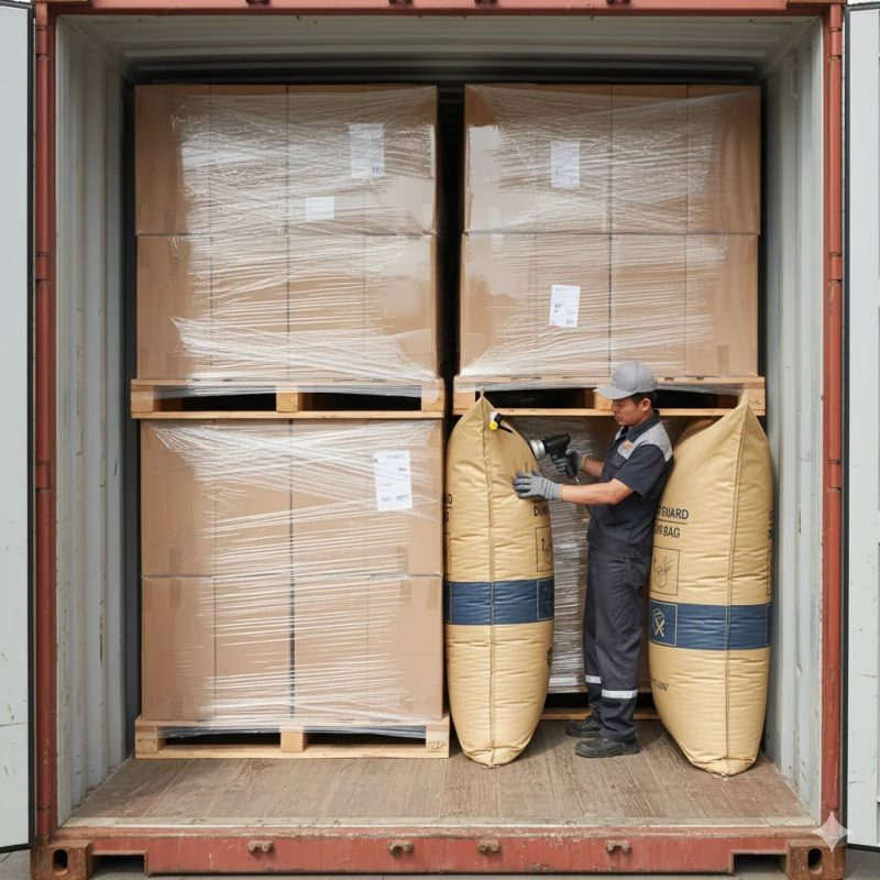 PP Material Inflatable Bag Fillers Lightweight Portable Protective Cushioning Material for Dunnage Airbags Valve Container - main image 17