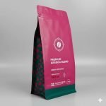 Factory Customized Four-Sided Sealed Coffee Bean Plastic Bags with Degassing Valve and Zipper for Food Packaging - main image 3