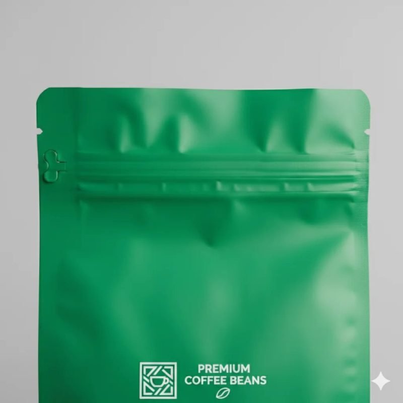Factory Customized Four-Sided Sealed Coffee Bean Plastic Bags with Degassing Valve and Zipper for Food Packaging - main image 8