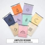 Custom Printed Frosted Slider Ziplock Bag with Recyclable PE Material for Premium Boutique and Apparel Packaging - main image 7