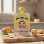 BPA-Free Custom Printed Spout Pouch with Choke-Proof Cap for Reusable Baby Food, Fruit Puree, and Yogurt Packaging - main image 3