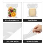 High-Barrie PA/PE Smooth Vacuum Pouch 3-Side Seal for Long-Term Food Storage Meat Preservation Heat Seal Baby Food Plastic Bags - main image 3
