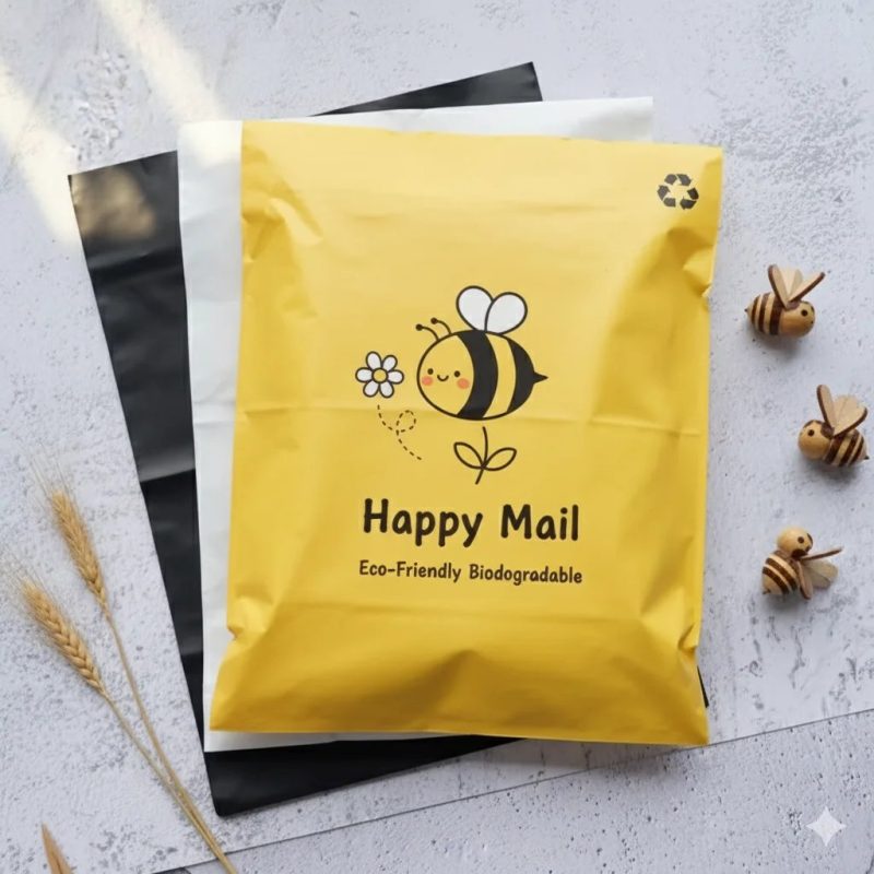 Eco-Friendly Custom Logo for Poly Mailer Mailing Bags Plastic Shipping Bags for Apparel Express Packaging Printed Surface - main image 6
