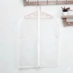 Custom Logo Garment Bag in Clear PVC or Breathable Nonwoven Fabric for Suit and Wedding Dress Protection - main image 9
