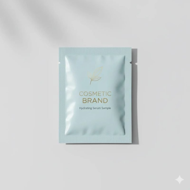 Custom Printed Eco-Friendly Aluminum Foil Sachet Single-Use Heat Seal Packaging for Cosmetic Cream Serum Skincare Samples - main image 5