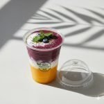 Custom Printed 16oz PLA Clear Cup with Lid Compostable Plastic Cups for Cold Brew Coffee Smoothies Bubble Tea - main image 2