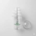Custom Printed 16oz PLA Clear Cup with Lid Compostable Plastic Cups for Cold Brew Coffee Smoothies Bubble Tea - main image 5
