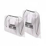 Custom Logo Screen-Printed Non-Woven Drawstring Dust Bag Reusable Luxury Shoe and Handbag Accessory Storage Packaging - main image 10