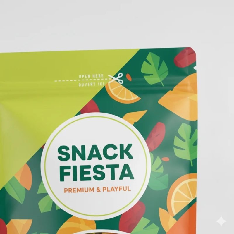 Custom Printed Moisture Proof Stand up Pouch with Resealable Zipper for Potato Chip and Snack Food Packaging - main image 5