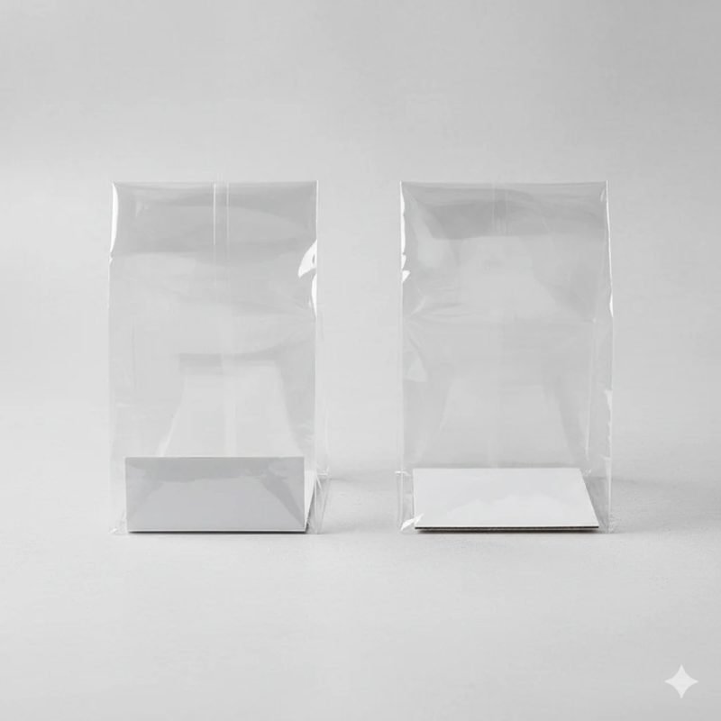 Custom Printed Crystal Clear BOPP Square Bottom Gusset Bag Food Grade Packaging for Baby Food Candy Bakery for Storage - main image 6
