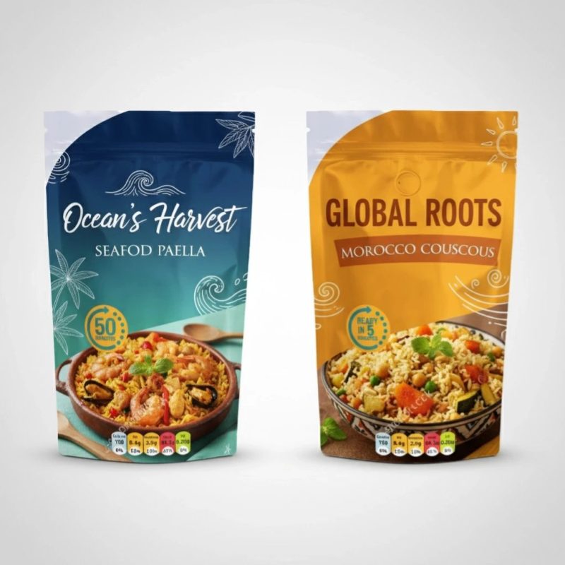 Microwaveable Stand Retort Pouch Heat-Sealed Plastic Bags for Convenient Ready-to-Eat Meals Instant Soup for Chewing Gum Sushi - main image 4