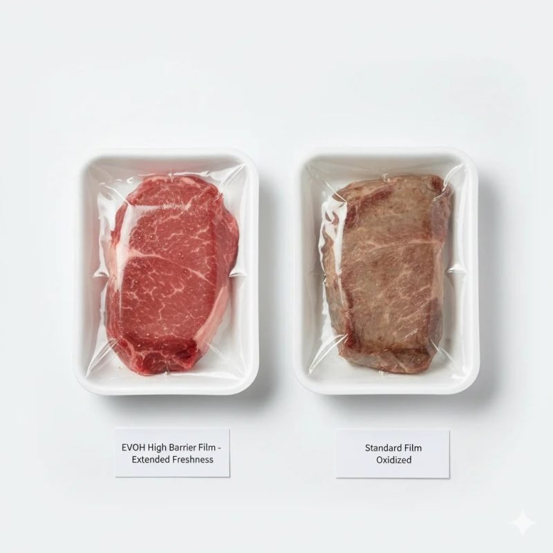 High-Barrier 7-Layer PA/EVOH/PE Co-extruded Thermoforming Film for Fresh Meat and Food Vacuum Packaging - main image 3
