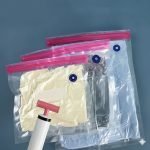 Custom Printed Reusable Sous Vide Vacuum Bags with Zipper and One-Way Air Valve for Eco-Friendly Food Storage - main image 2