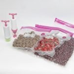 Custom Printed Reusable Sous Vide Vacuum Bags with Zipper and One-Way Air Valve for Eco-Friendly Food Storage - main image 3