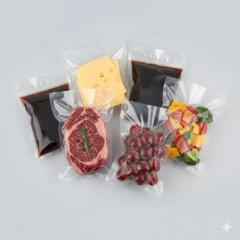 Wholesale Commercial Grade Smooth Vacuum Chamber Pouch for Fresh Meat, Sous Vide, and Restaurant Food Service