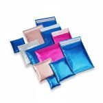 Custom Logo Printed Recycled Poly Bubble Mailer for E-commerce and Protective Padded Envelope Shipping - main image 2