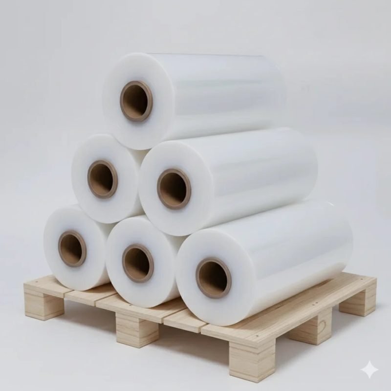 Heavy-Duty 50cm LLDPE Pallet Stretch Film Wrap Roll Soft Plastic Cargo Securing for Warehouse and Logistics Casting Processing - main image 5