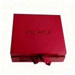 Luxury Magnetic Folding Gift Box with Ribbon Closure Custom Logo 2mm Rigid Boxes for E-commerce for Socks Branded Packaging - main image 6
