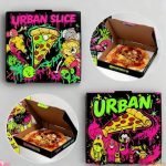 Custom Printed Corrugated Pizza Box with Logo Embossing, Hot Stamping, and Matte Lamination for Gourmet Pizzerias - main image 4