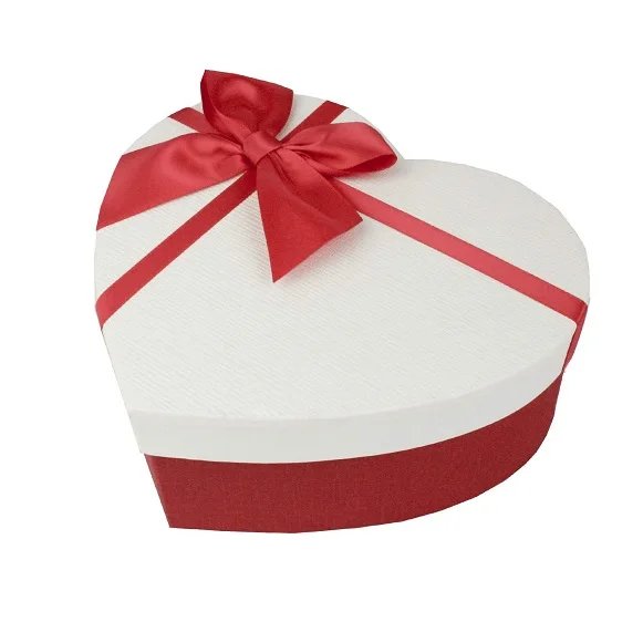 Heart-Shaped Gift for Candle Valen Eco-Friendly Recycled Materials Glossy Matt Lamination Embossing Rigid Rigid for Packaging