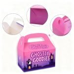 Wholesale Halloween Spooky Snacks Paper Treat Box with Handle for Packaging Party Favors for Cookies Candy - main image 10
