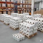 Heavy-Duty LLDPE Pallet Stretch Film Wrap Roll Soft Moisture-Proof PE Material for Warehouse Logistics Cargo Securing Casting - main image 6