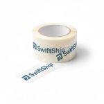 Custom Logo Printed BOPP Transparent Single Rubber Water Activated Hot Melt Acrylic Pressure Sensitive Packaging Tape Waterproof